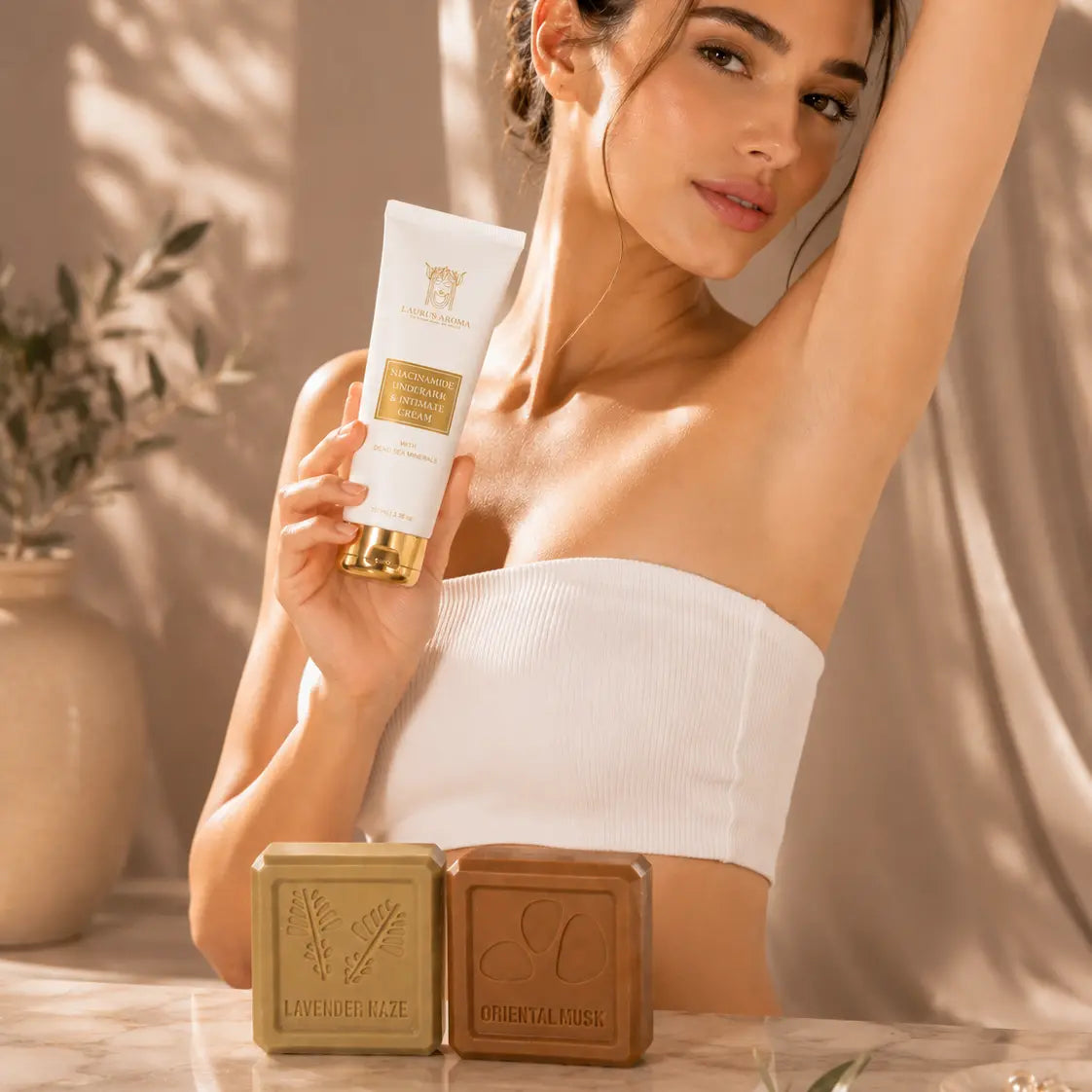 Brightening & Smoothing Set  Powered by Niacinamide, Dead Sea Minerals & Natural Oils