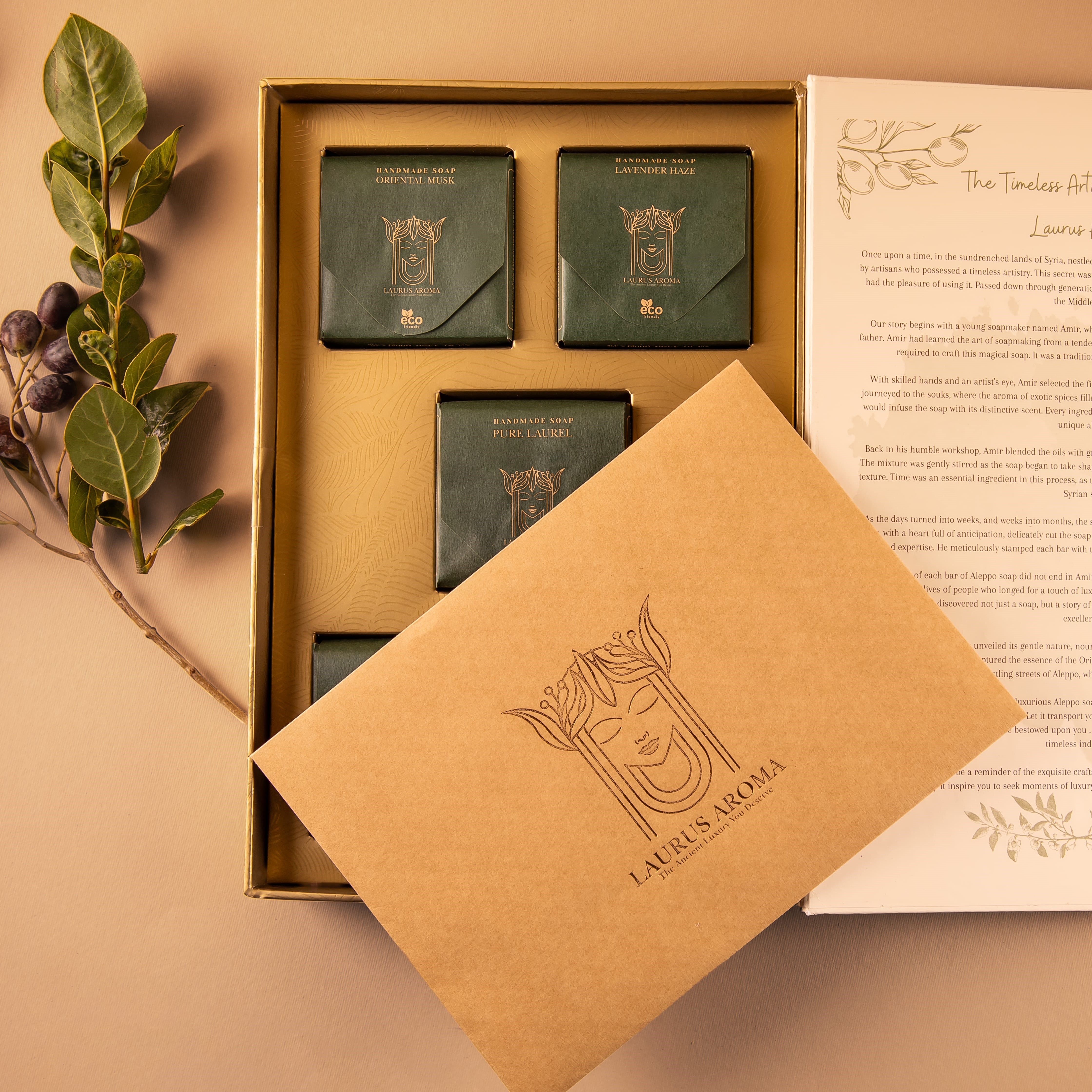 Luxury Gift box: A Tale of Laurus Aroma